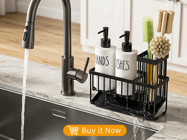 dish soap dispenser set