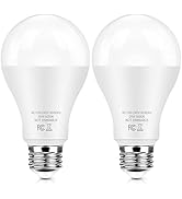TOBUSA LED Light Bulbs 150 Watt Equivalent, 20W Super Bright Light Bulbs, Daylight White 5000K, A...