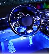 LivTee Accent Interior Car Lights, Smart Car Interior Lights with App Control, RGB LED Lights wit...