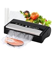 BCTILOP Food Vacuum Sealer Machine, Automatic Commercial Vacuum Sealer for Food With Bags, Double...