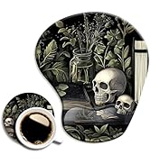 Ergonomic Mouse Pad with Wrist Support,Mouse Pad with Wrist Rest and Coaster Set,Office Supplies ...