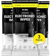 EVEO Electronic Wipes Screen Cleaner-TV Screen Cleaner Wipes, Computer Screen Cleaner, Laptop Scr...