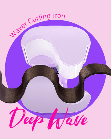 Waver Curling Iron Anti-Scald Hair Crimper