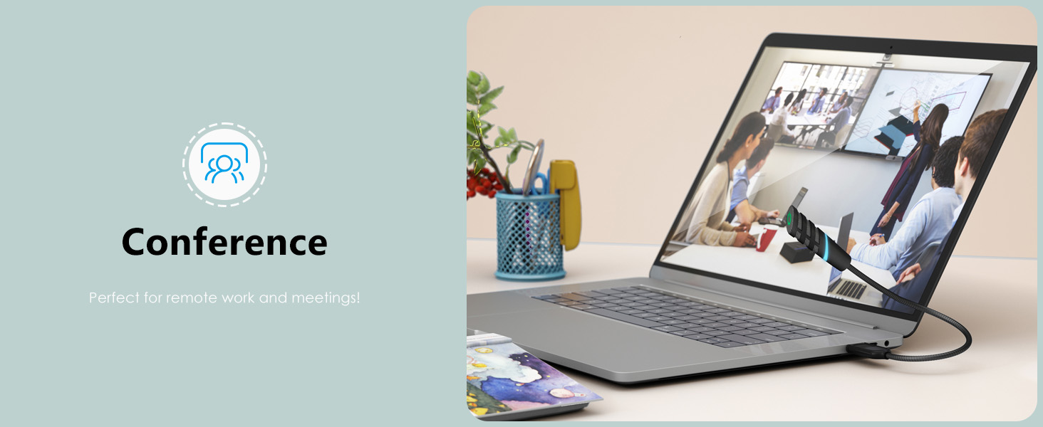 MillSO mini usb microphone for laptop