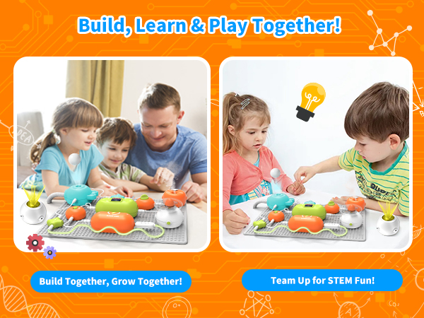 educational toy with family and friends