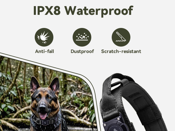 airtag dog collar waterproof