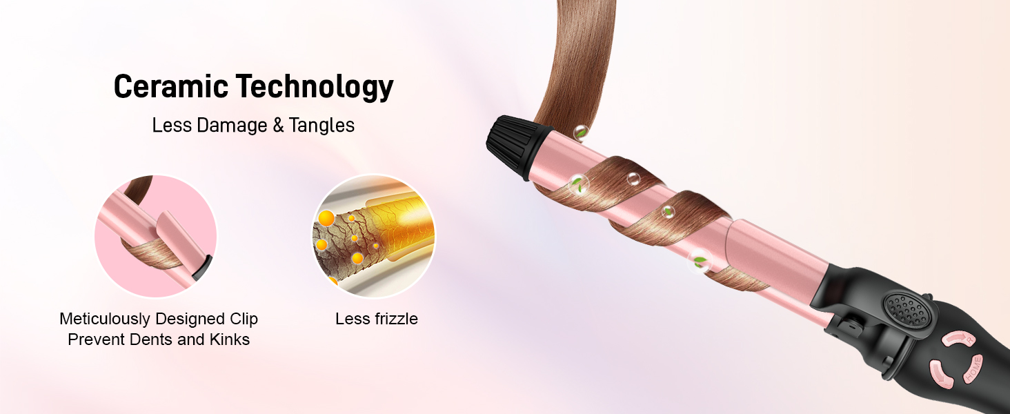 1 inch rotating curling iron