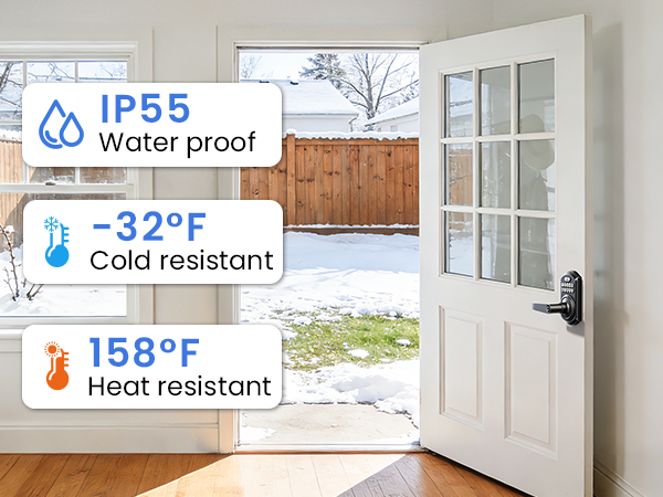 Built for all environments: extreme cold, heat, rain, and snow