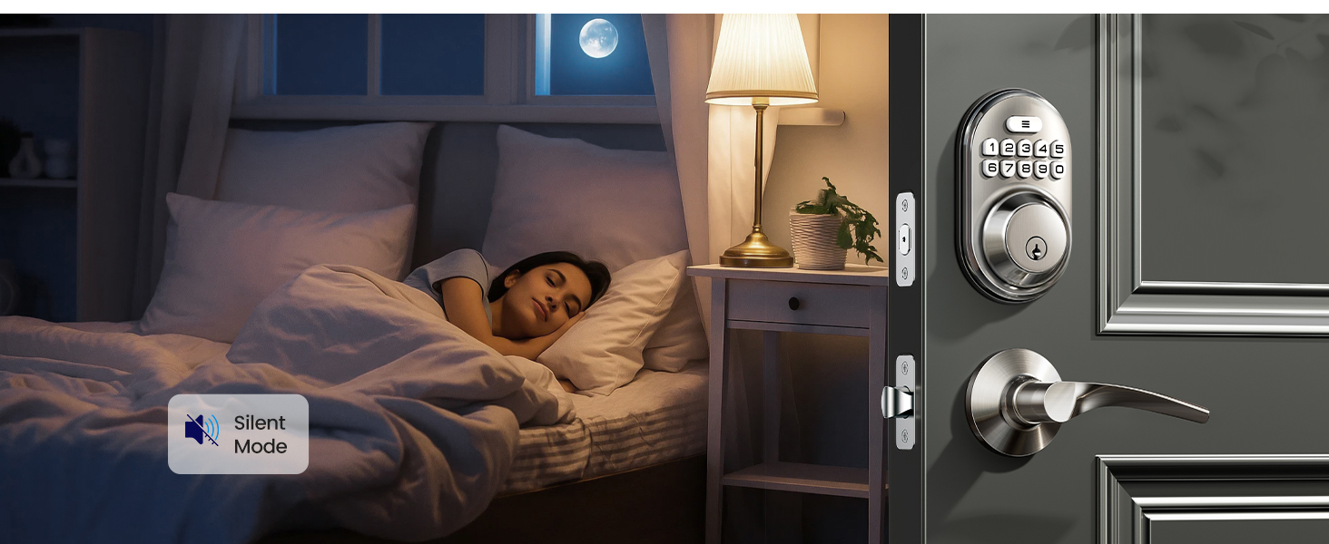 keyless entry door lock