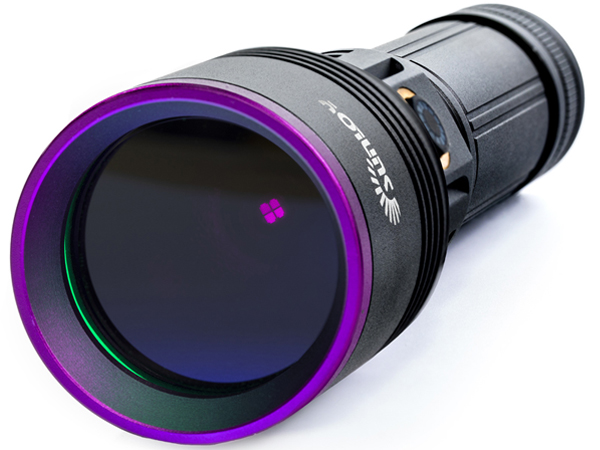 Black light filter and Wood's lamp