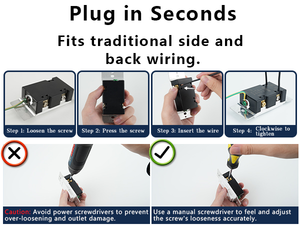 dimmer light switch,plug in wiring