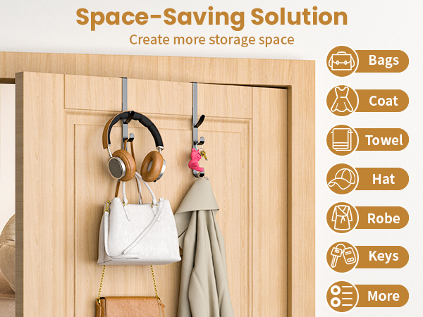 over the door hooks for hanging