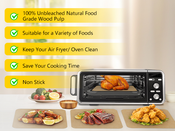 Air fryer liners