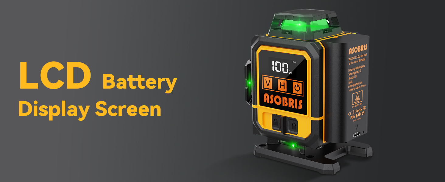 16 line laser level 360 self leveling