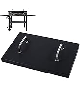 Hard Cover for Blackstone 36 inch Griddle, 5004 Griddle Hard Cover Lid, Black Painted Metal