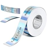 Phomemo Labels- Self-Adhesive D30 Holographic Label Paper 1/2" X 1 1/2" (12mm X 40mm) Thermal Lab...