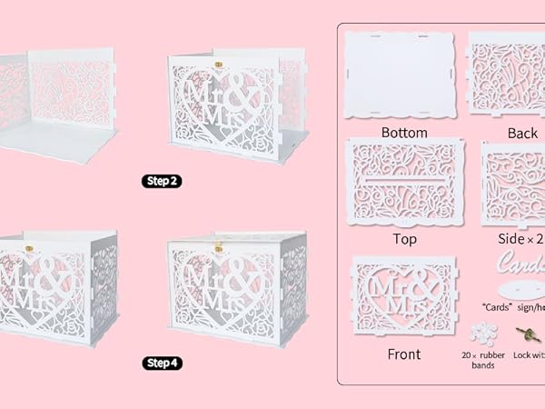wedding card box