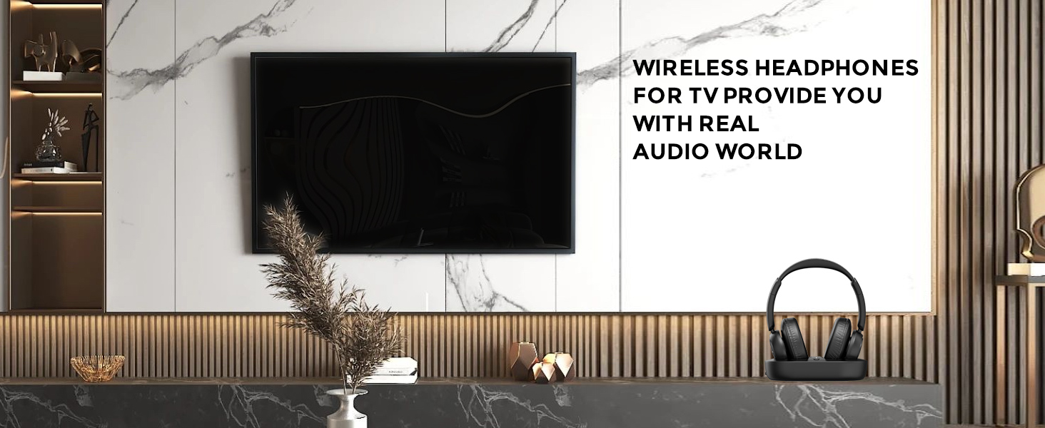 Wireless Headphones for TV1