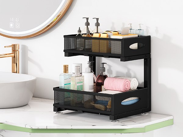 bathroom sink organizer