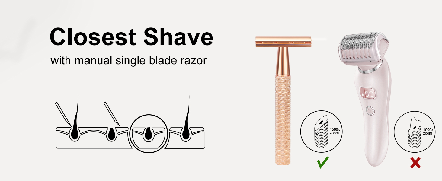 safety razor single blade razor double edge razor reusable metal 1 one blade razor 