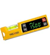 PREXISO Digital Level &amp; Digital Protractor, 7" Angle Finder 0-90° &amp; 0-180° | Electronic Bubble In...
