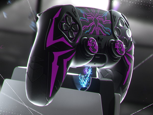 PlayVital Cyber Spider Design Edition Silicone Cover