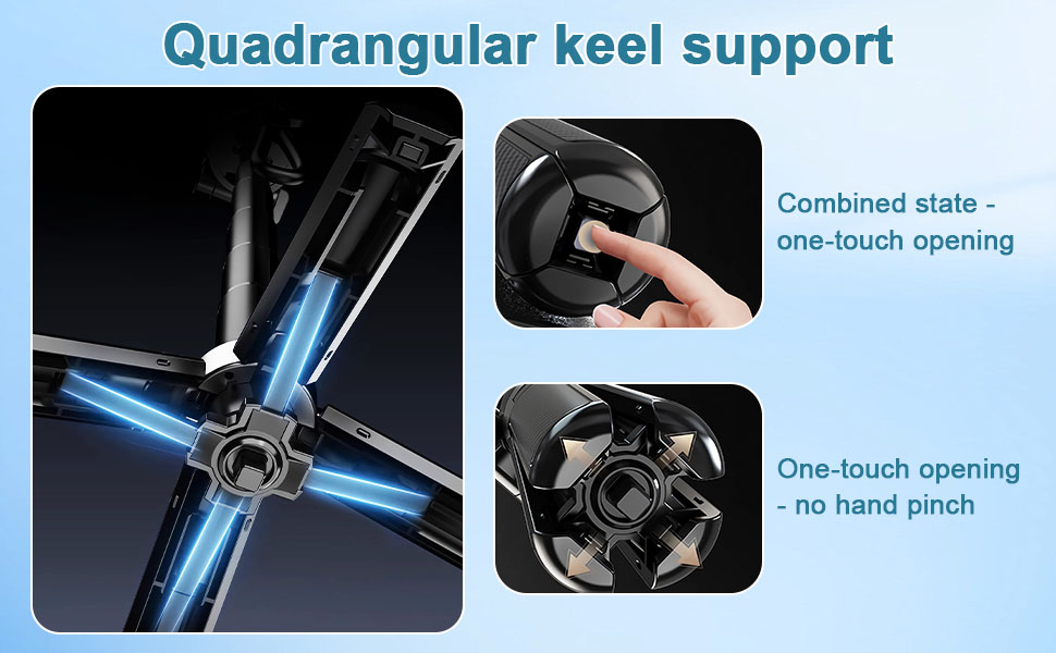 4 in1 Phone Tripod Stand with Clip
