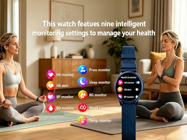Smart Watch For Heart Rate Monitor