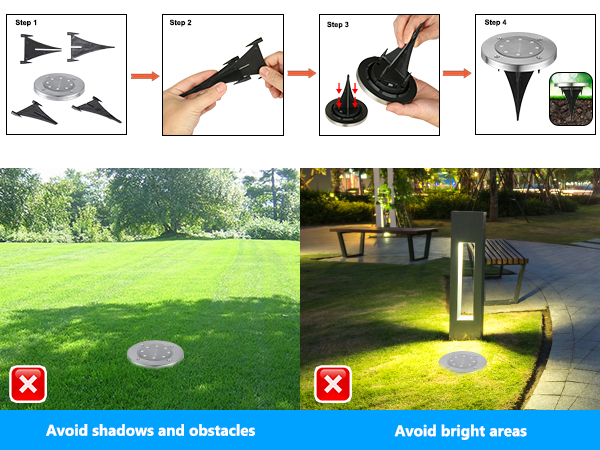 solar ground lights