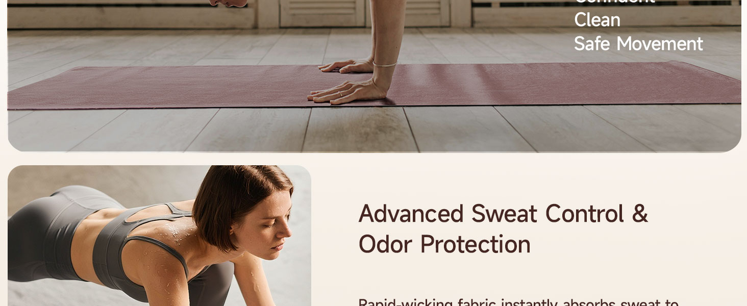 Yoga Mat Towel- Sweat-Absorbing