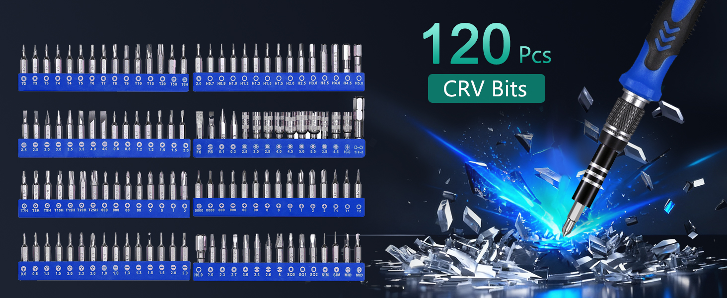 Precision Screwdriver Set, 142 in 1 Magnetic Screwdriver Kit