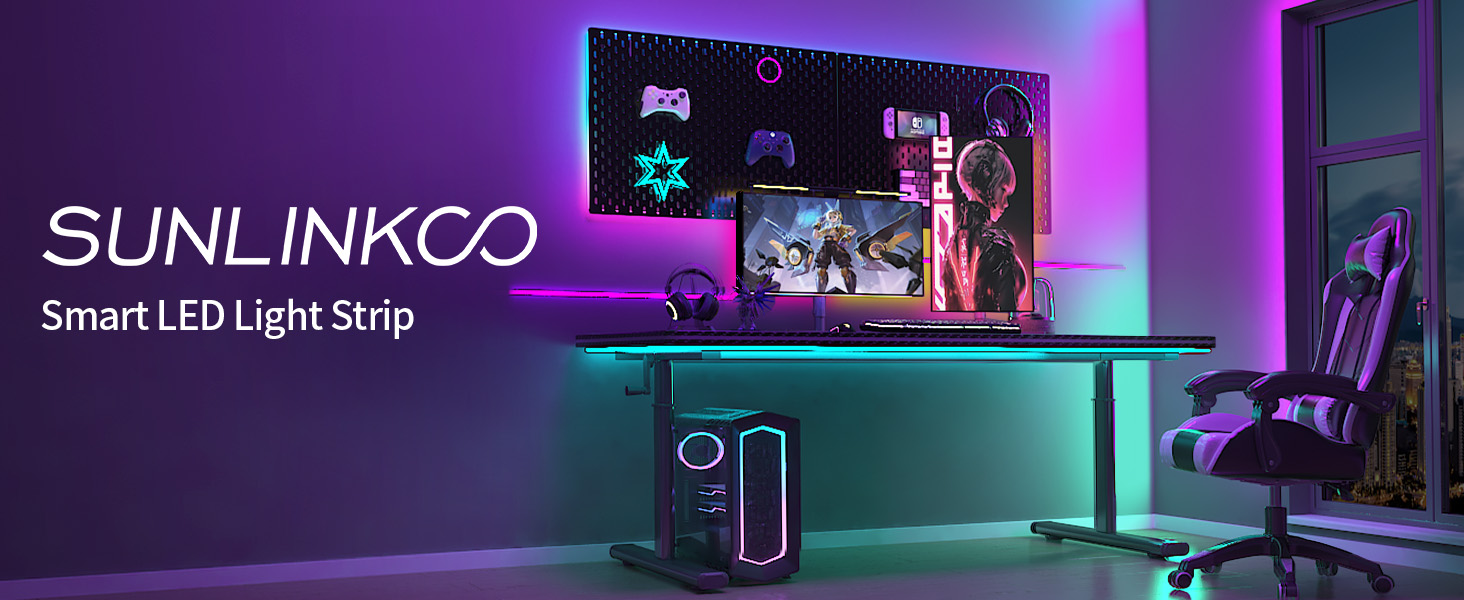 RGB+IC LED Strip Lights