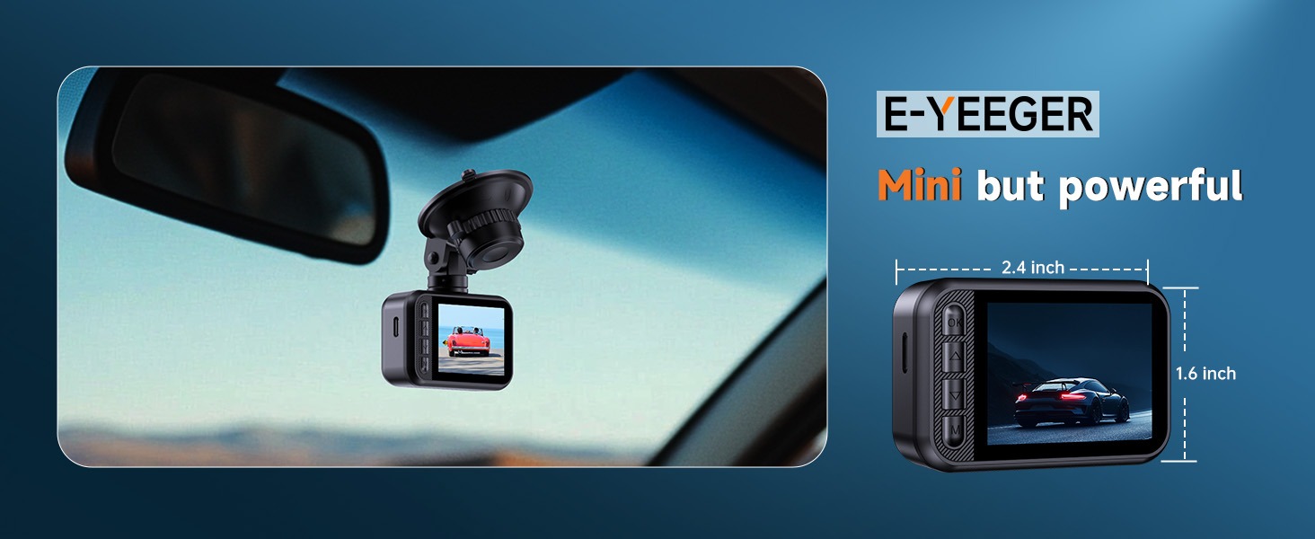 front and rear dash camera