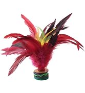 Kick Shuttlecock, 20CM Fadeless Colorful Feathers Shuttlecock Adults, Chinese Jianzi Foot Feather...