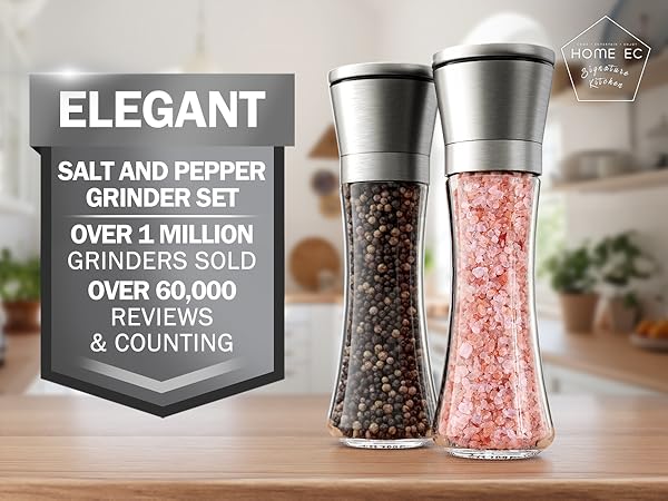 salt and pepper grinder set