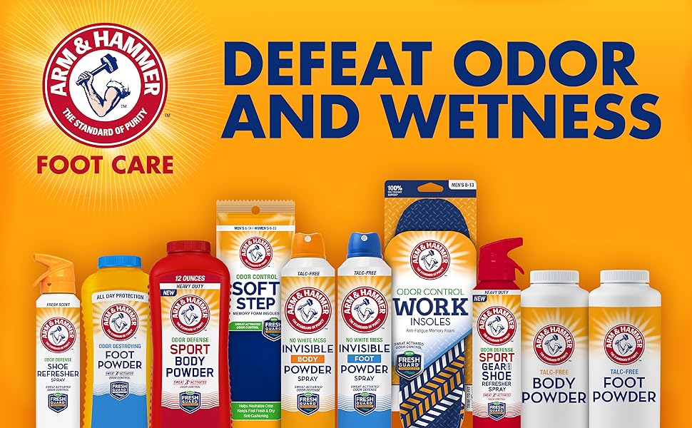 Stay Fresh Without the Mess! with Arm &amp; Hammer Invisible Body Powder Spray