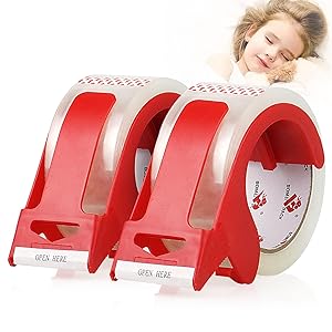 packing tape with dispenser
