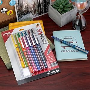 Pilot precise, gel pens, papermate, roller ball, fountain pens, custom pens, fiskars, best gel pens