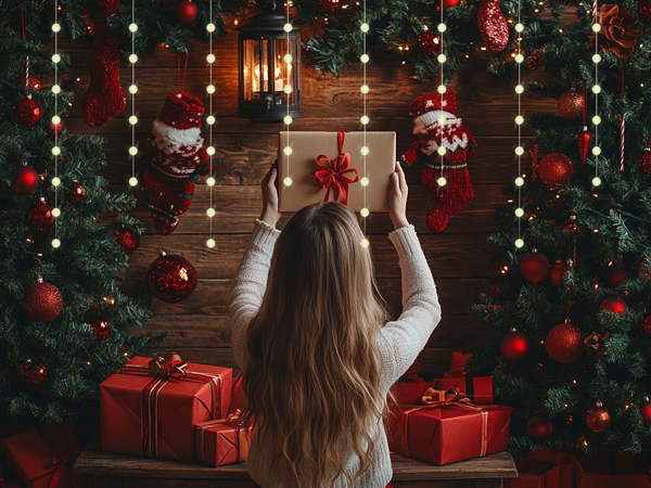 Christmas fairy lights