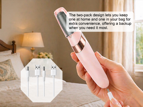 Portable foot file charger,Foot file USB charging cable,Foot care tool USB cable,Foot file charger 