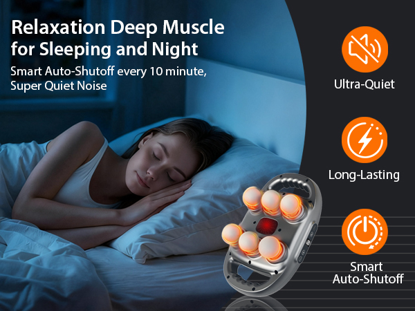 Massage Gun Deep Tissue,Back Massager, Neck&amp;amp; Shoulder Massager