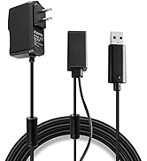 Kinect Adapter for Xbox 360, USB to AC Power Supply PC Adapter Compatible with Mircosoft Xbox 360...