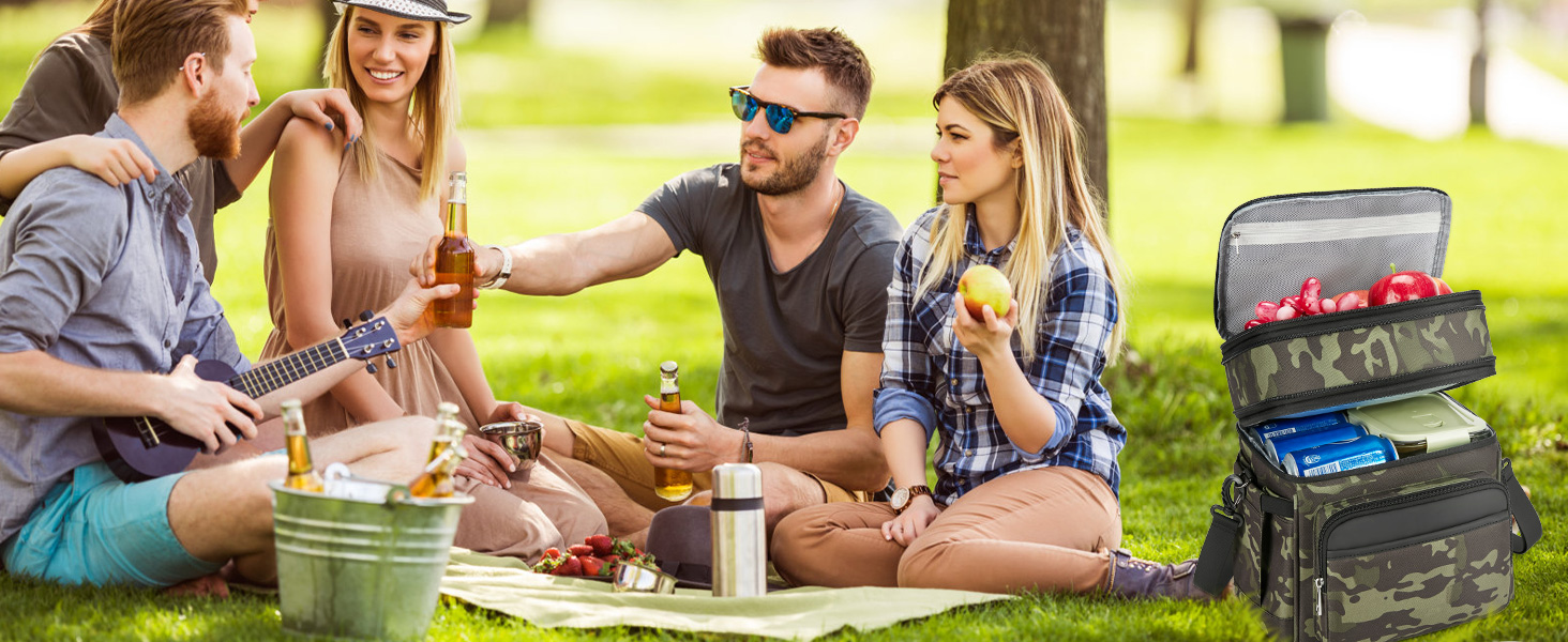 picnic work big men's women's lunchbag lunchbox