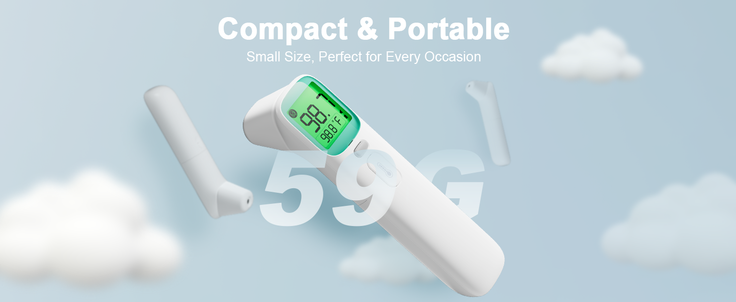 Synolmedic Thermometer for Kids and Adults,Baby Ear Thermometer Infrared Digital Thermometers