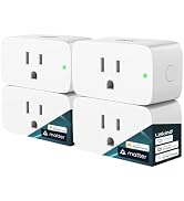 Linkind Matter Smart Plug, Work with Apple Home, Siri, Alexa, Google, SmartThings, Smart Home Sma...