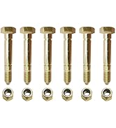 6PK 51001500 5/16" Snow Blower Shear Bolts &amp; Nuts fits Ariens 510015 51001500 AM122156 AM136890 S...