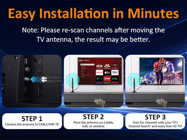 Antenna for Smart Tv tv antenna for smart tv indoor tv antenna for smart tv Digital TV Antenna