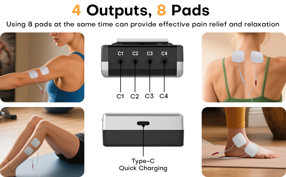 TENS EMS Muscle Stimulator Unit