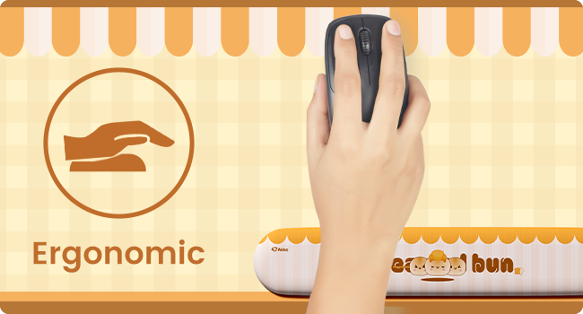 bun wonderland wrist rest