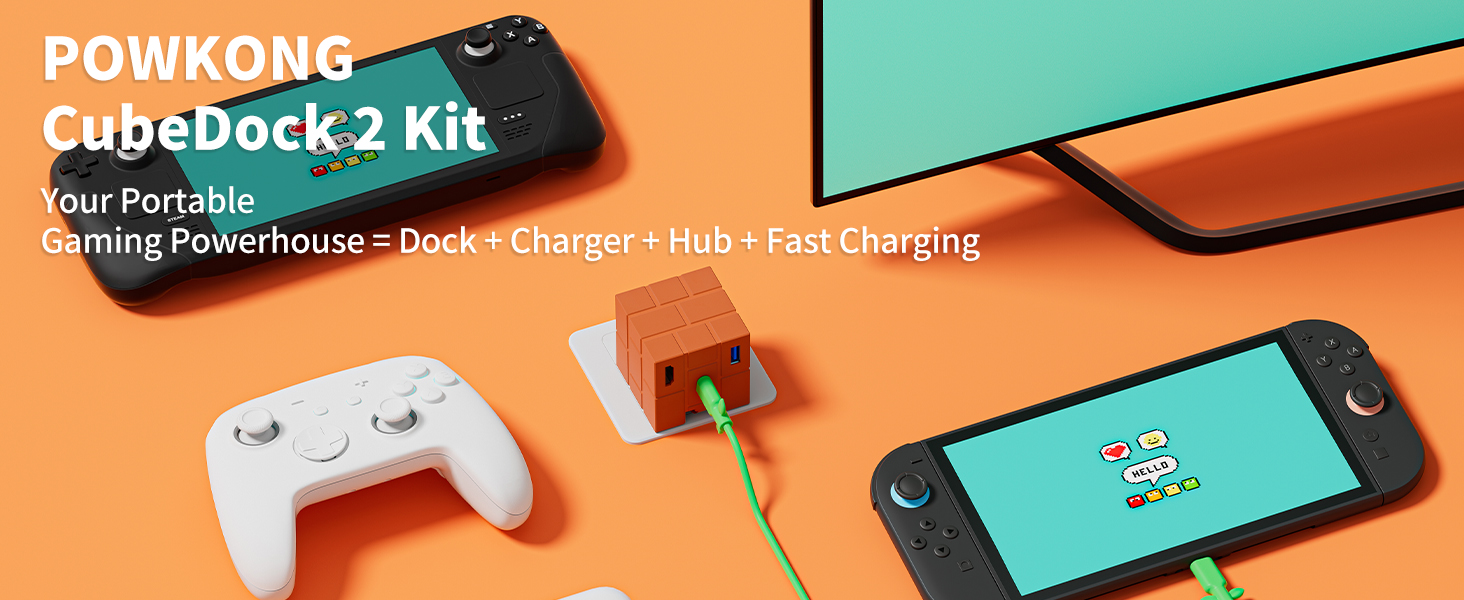 swithc 2 charger dock